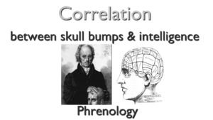 Correlation and phrenology